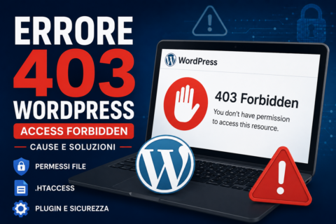 Errore 403 WordPress Forbidden Access Errore 403 WordPress Forbidden Access
