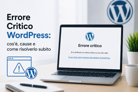Errore Critico WordPress cos’è, cause e come risolverlo subito Errore Critico WordPress cos’è, cause e come risolverlo subito
