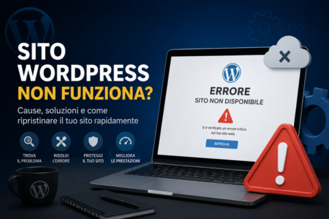 Sito WordPress non funziona Sito WordPress non funziona