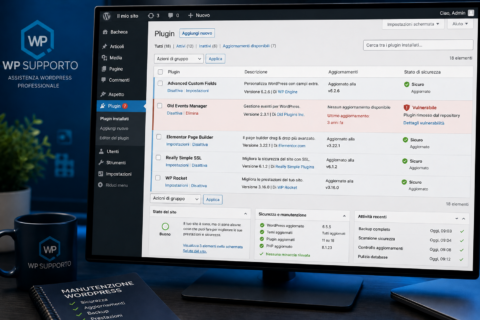 Plugin WordPress vulnerabile individuato durante la manutenzione Plugin WordPress vulnerabile individuato durante la manutenzione