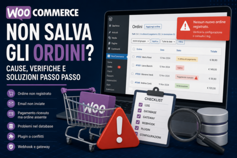 WooCommerce non salva gli ordini WooCommerce non salva gli ordini