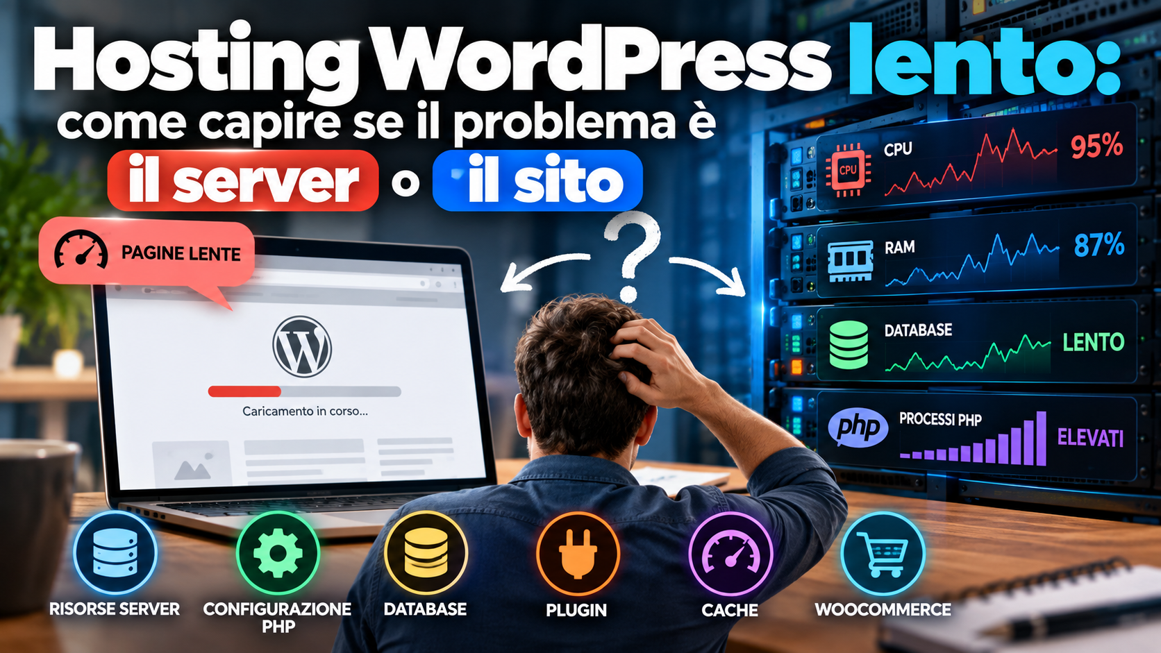 Hosting WordPress lento Hosting WordPress lento
